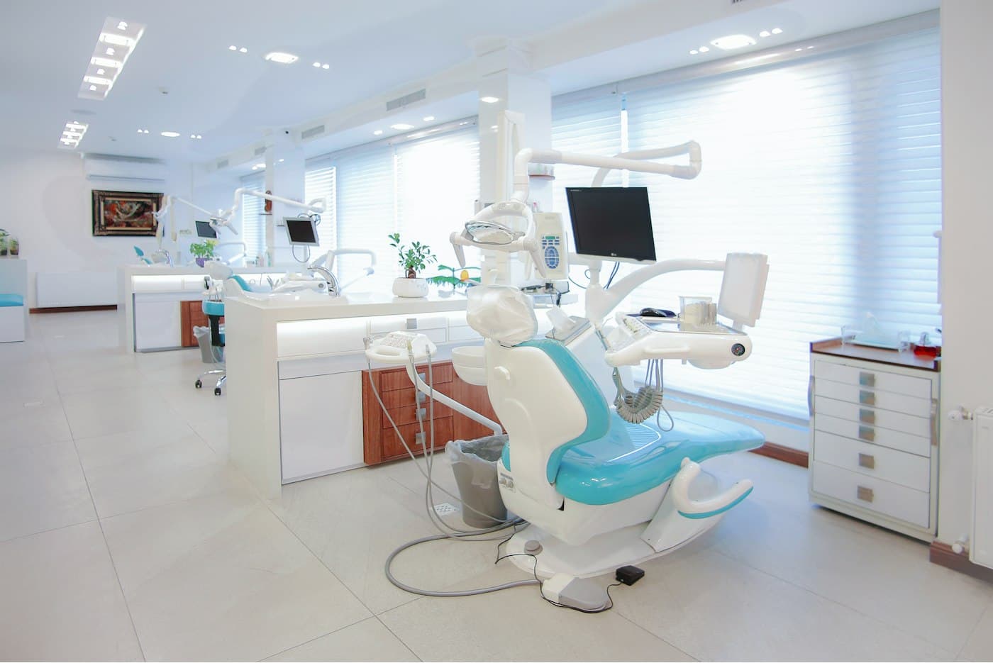 Bright treatment room